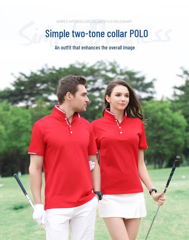 Custom Quick-Dry Polo with Turn-Down Collar for Corporate Events and Logo Branding