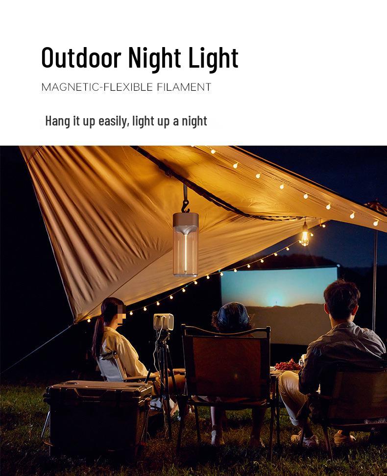 Sumay 2024 Magnetic Night Light: Portable Quantum Desk Lamp for Camping, Bedroom, or Bedside Use.