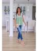New Style Women's Sleeveless Tie-up Printed Camisole for Spring/Summer