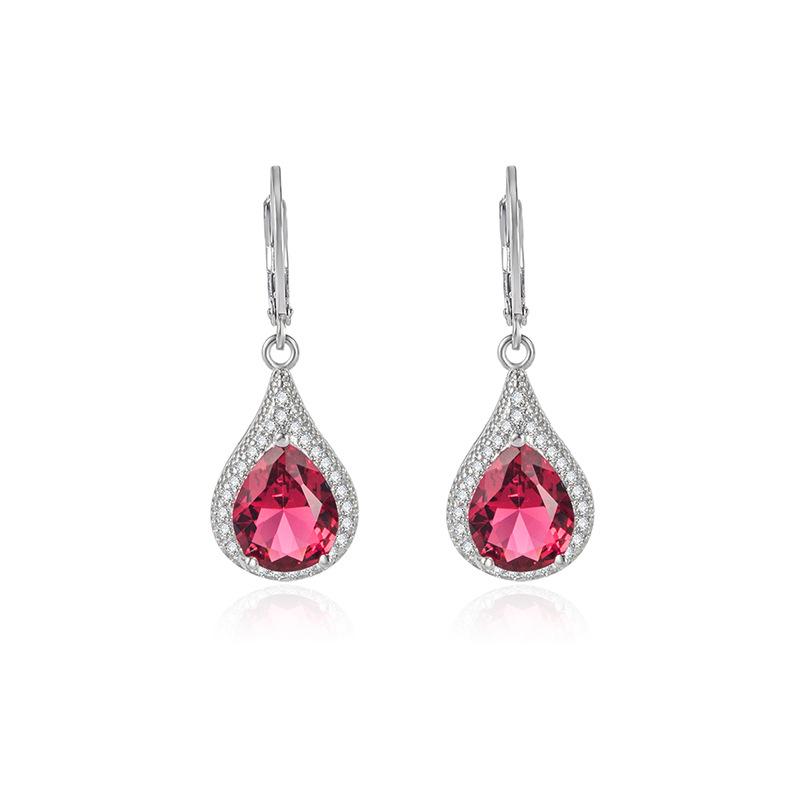 New 925 Sterling Silver Earrings Fashion AAA Zircon For Women Exquisite Student Girlfriend Jewelry Accessories Wedding PartyGood Product