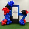 Royal Blue Theme Balloons Arch Kit Black Red Blue Balloon Garland Graduation New Year Kid Birthday Party Baby Shower Decoration