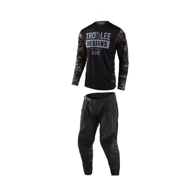 Downhill suit, mountain bike riding suit