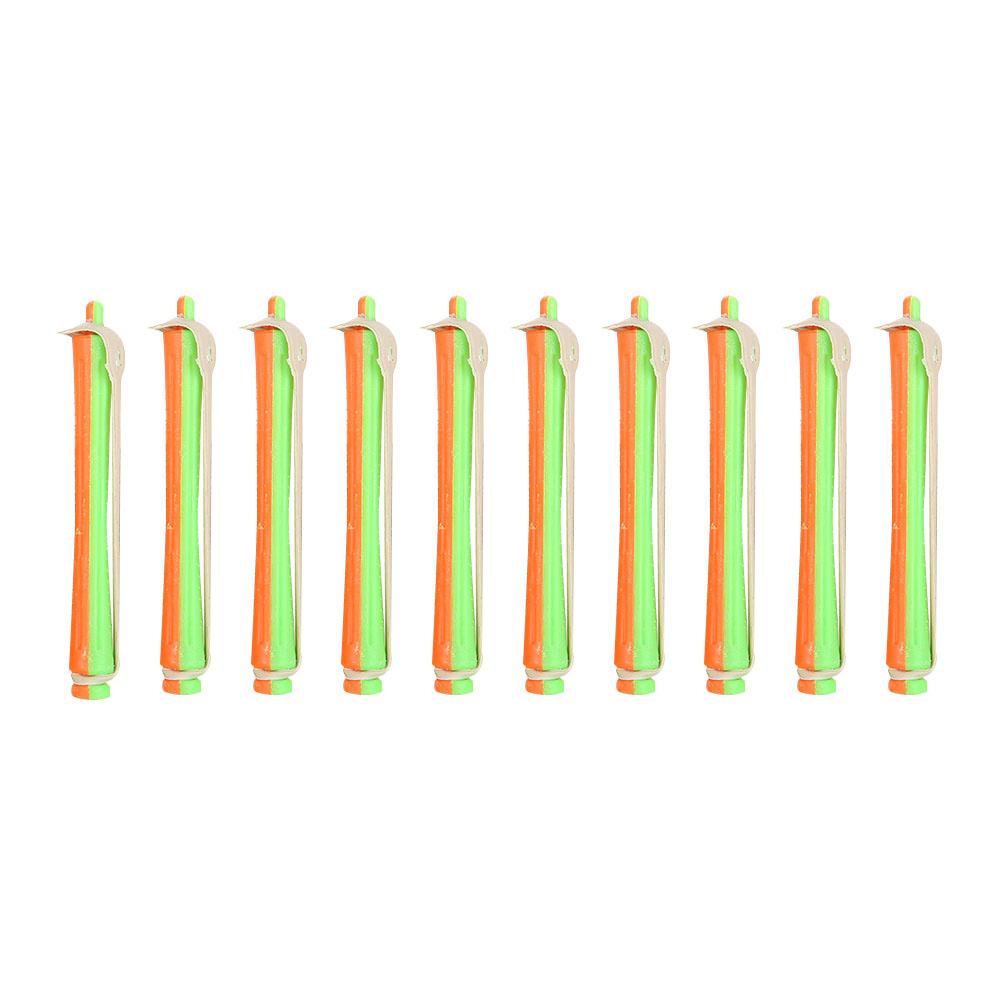 80Pcs Hair Rollers Wave Heat Perm Rod 1-8 Sizes Hair Clip Curlers Hairdressing Tool