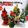 Kleiner 20cm Mini-Weihnachtsbaum Tischdekoration Schaufenster-Ornament für Weihnachtsgeschenkideen Festliche Dekoration für die Feiertage