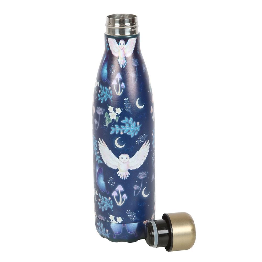 Something Different Night Flight Owl Steel Water Bottle