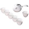 Wushiyuan Ding Kiln High-White Porcelain 7-Piece Tea Set