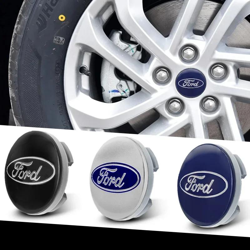 4pcs 54mm Car Wheel Center Caps Hubcap Car Rims Cover for Ford Focus Mk2 Mk3 Fiesta Mustang ST F-150 Mondeo Escape Fusion Kuga