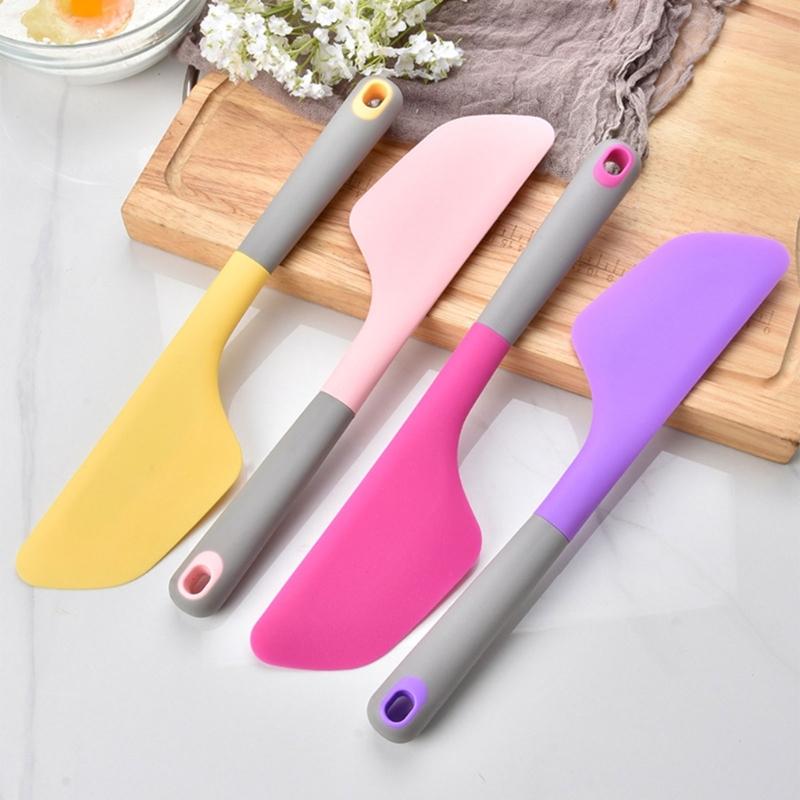 Silicone Spatula Cream Baking Scraper Non Stick Butter Spatula Pastry Tools