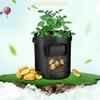 7 Gallons Fabrics Tomatoes Potato Grow Bag with Handles Flowers Vegetables Planter Bags Home Garden Planting Accessories