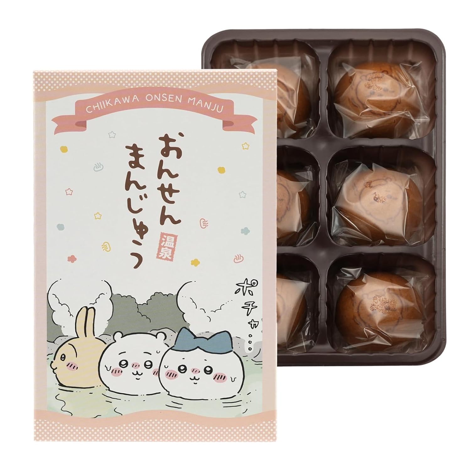 Nagato-ya Chiikawa Onsen Manju 6 pieces