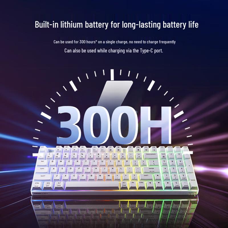 CHERRY K37 Wireless Tri-Mode RGB Gaming Keyboard