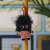 Plush Doll Keychain With Cute Cartoon Design For Backpack Decor And Accessories