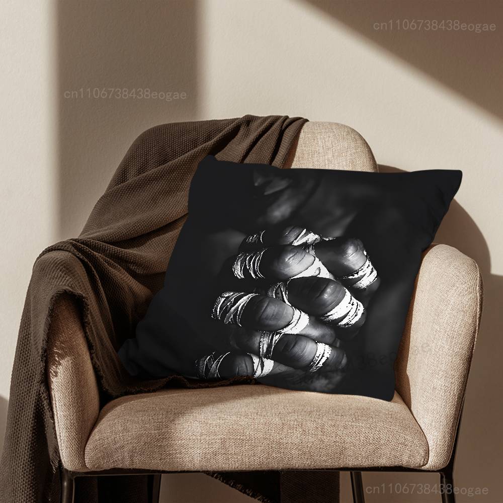 BJJ Brazilian Jiu-Jitsu Throw Pillow Case For 45*45cm,55*55cm,30*30cm For Home Bedroom Decoration And Protector