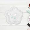 Decorative Ring Dish Flower Shape for Storage Use White Tray