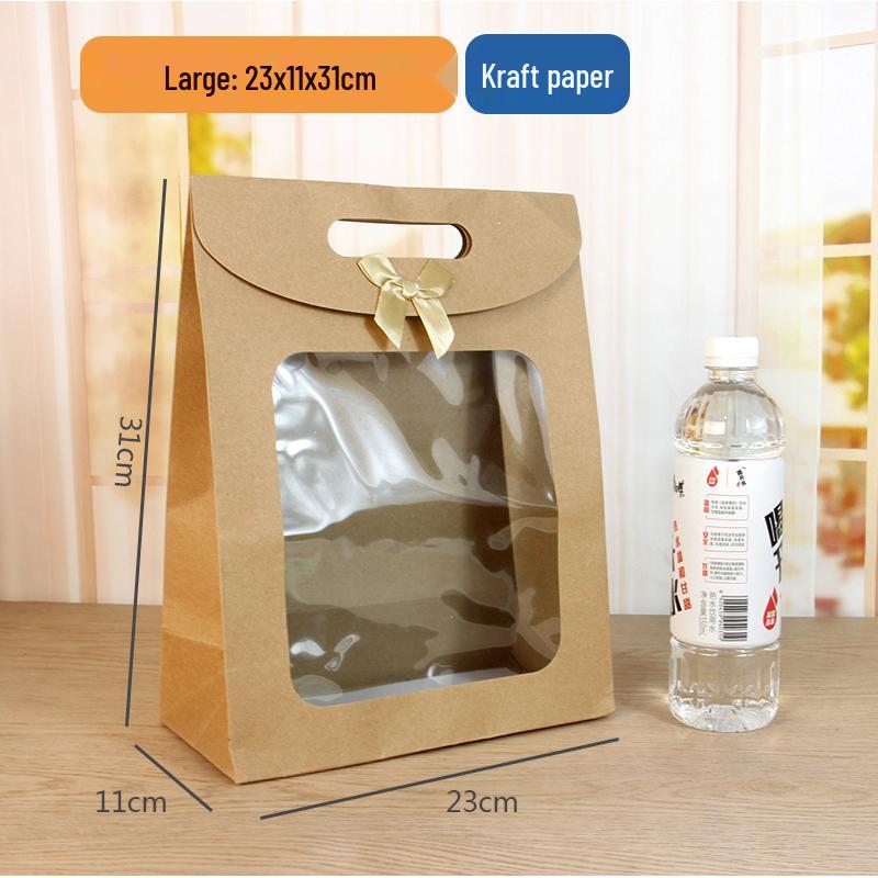 Clear Tote Bag for Birthdays, Teacher's Day, Parties, and Small Gifts