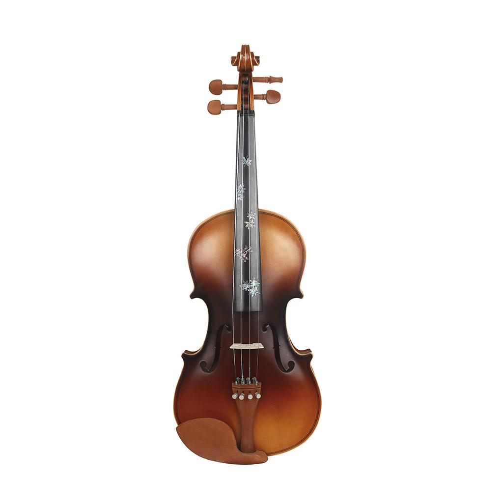 IRIN 4/4 Violin Fingerboard Ebony Fingerboard Black Colored Pattern Violin Fingerboard Stringed Instrument Parts & Accessory