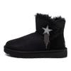 Botas de Neve Mini Bailey Star Pretas Femininas 1108930-BLK