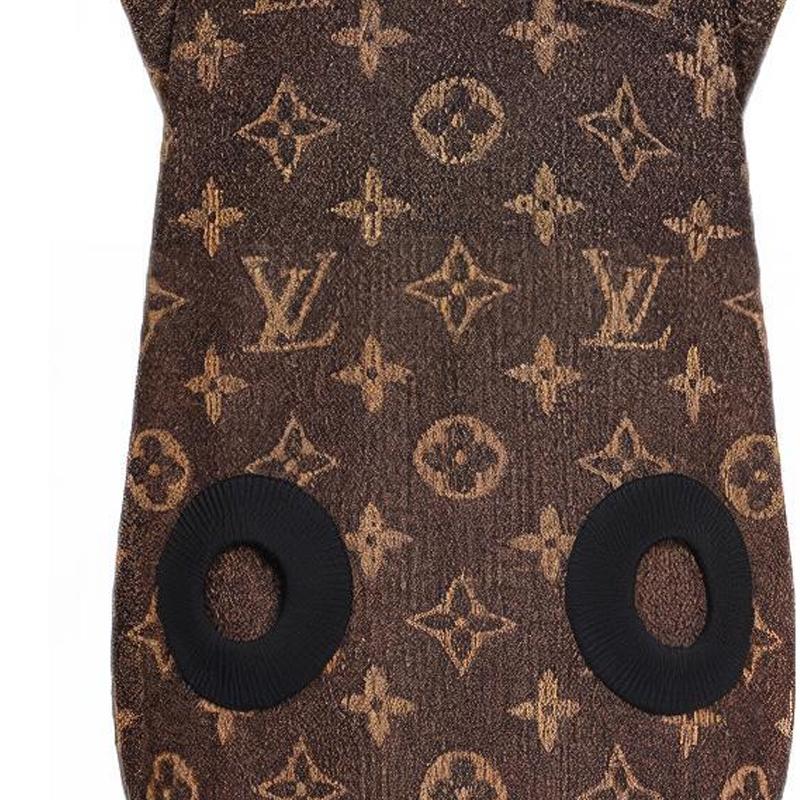 LOUIS VUITTON Lurex Monogram Sleeveless Pullover 1A9EJQ
