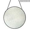 2D Flat Stained Glass Tree of Life Window Decoration, 6.3/7.87inches Colored Glass Plate with Chain, Charming Indoor/Outdoor Sun Catcher Home Garden