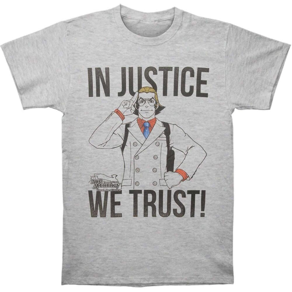 

Футболка унисекс Ace Attorney In Justice Heather S чёрный
