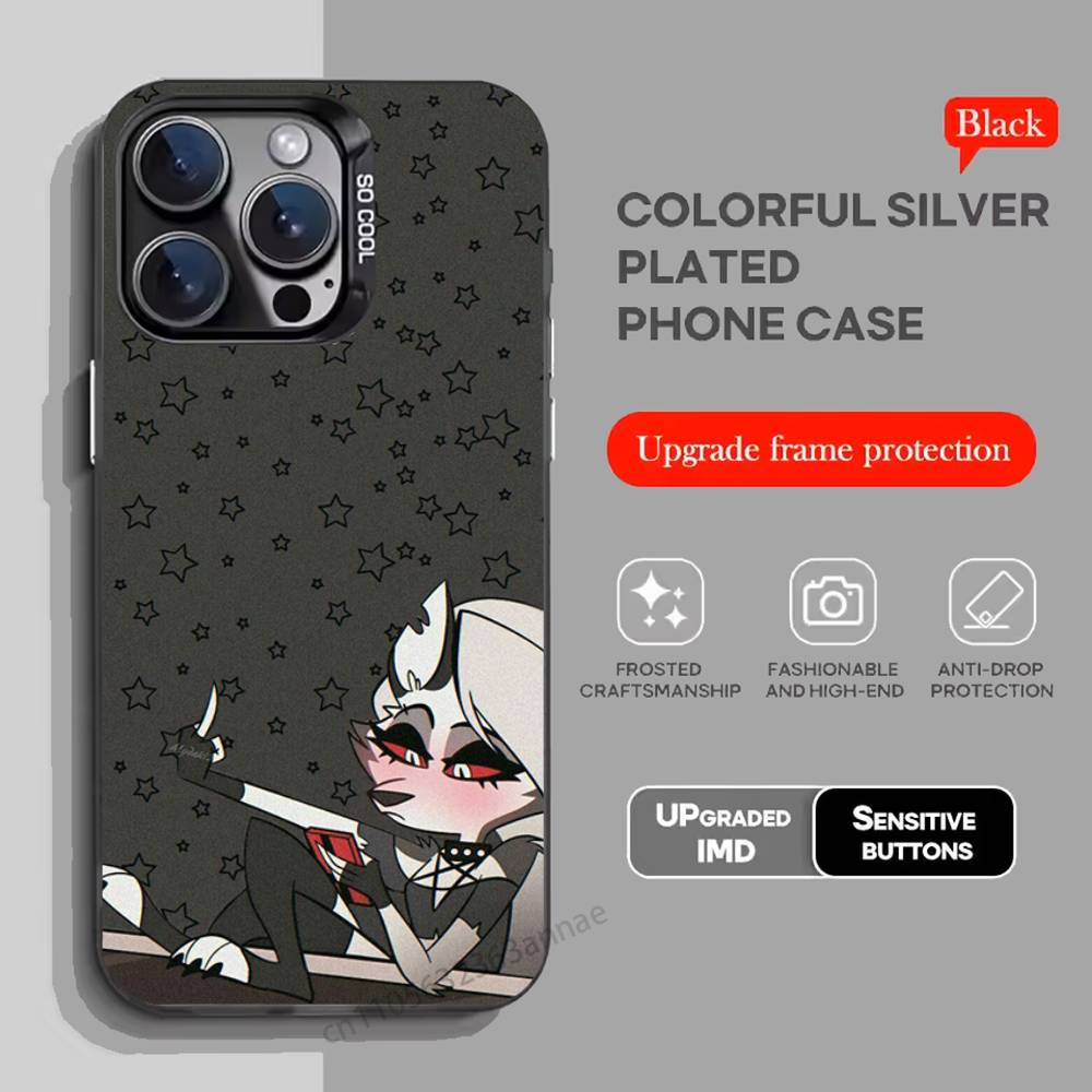 H-Helluva B-Boss Phone Case for iPhone 15 16 Pro Max  Air SE 11 13 Pro 14 Plus 12 11Pro 15Pro Max 16e Cover