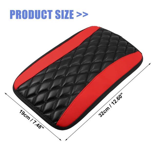 Universal Auto Armlehne Pad Abdeckung Mittelkonsole Box PU Leder Kissen