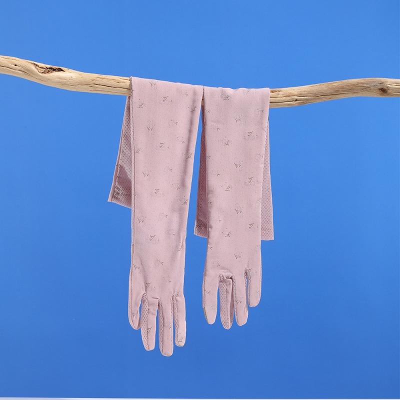 Ice Sleeve Sunscreen Gloves Ladies Summer Sleeves UV Protection Hand Sleeves Ice Silk Sleeves Cool Driving Outdoor Ice Sleeves