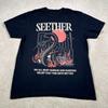 Seether Band Shirt Black Music Rock Metal Concert Tour 2022 YA1179 Unisex T-Shirt