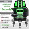 High-Precision Green/Blue Laser Level with Auto-Leveling, 2-5 Lines, Designed for Outdoor Use.