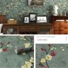 6M Vinyl Green Leaf Peel and Stick Wallpaper Self Adhesive Contact Paper Removable Waterproof Wallpaper For Furniture Renovation