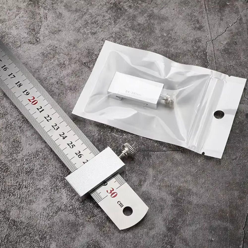 Clear Scale Woodworking Steel Ruler Corrosion Resistant Measuring Mark  Carpentry