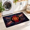 Flannel Kitchen Mat Manchester United Soft Area Rug Non Slip Floor Carpet Home Decoration