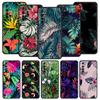 Vintage Banana Leaf Flower Phone Case For Realme 12 11 10 9 8 5G 7 6 GT5 GT3 GT2 Pro Plus C21 C11 C25 C35 GT Neo 2 3 3T 5 Cover