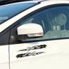 1Pair Stylish Tiger Flame Self-adhesive Car Sticker Truck Body Reflective Decal