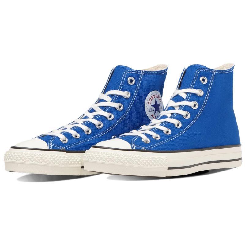 Converse All Star J Hi Comfortable and Versatile High Top Canvas Shoes Unisex Blue Japanese Version