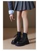 High-Quality 6CM Thick Sole Martin Boots for Women – Autumn 2025 British College Style, Four-Season Wear, Short Boots