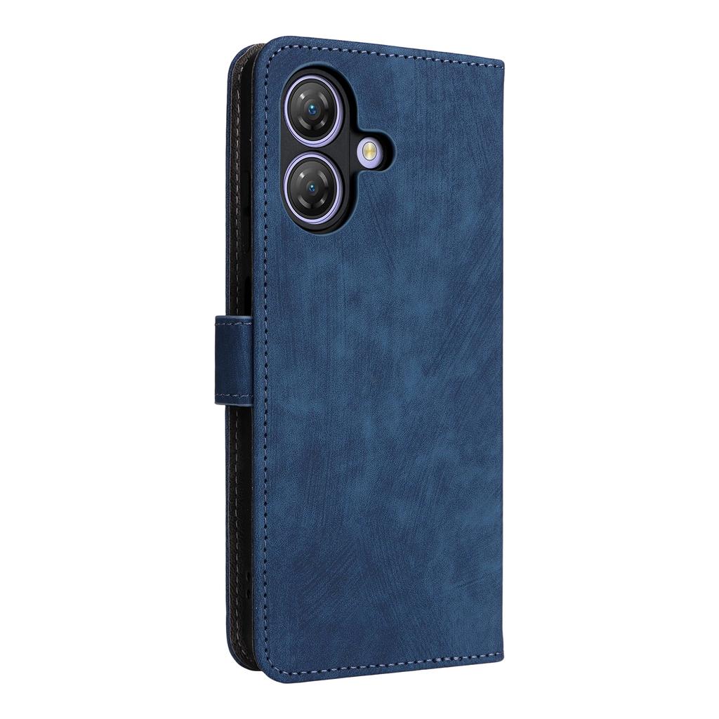 För Ulefone Note 21 Fodral Plånbok RFID-blockerande PU-läderfodral Ställ med rem