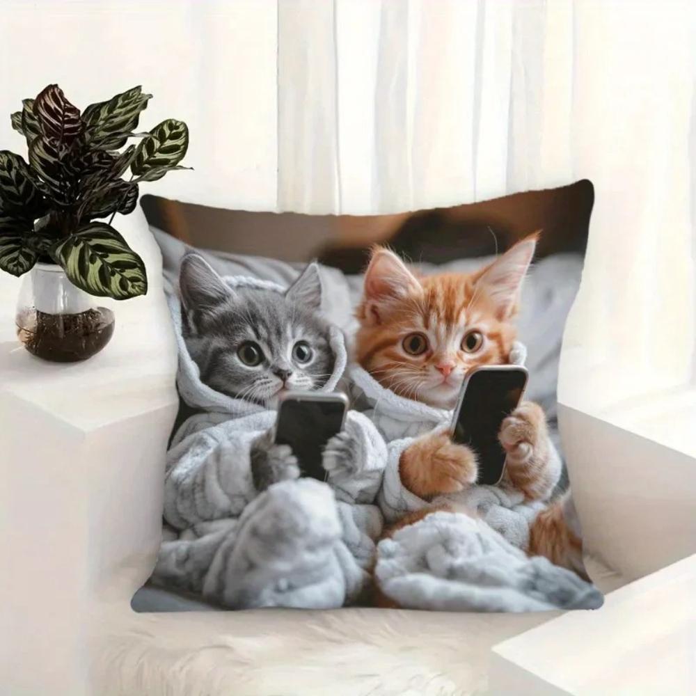 A Vibrant Short Plush Pillow Cover for Living Room And Bedroom Decor Measuring 177x77Inch Pillow Insert Not Included 1760₽