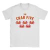 The Crab Five Maryland T Shirt Men's Cotton Leisure T-Shirt Round Collar Basketball Number Tees Short Sleeve Clothing Printing