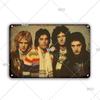 Retro Famous Rock Band Tin Sign Singer Poster Metal Plaque Vintage Metal Plate For Coffee Bar Pub Man Cave Room Home Wall Decor
