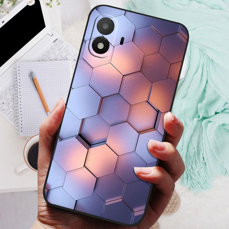 Per Custodia TCL K70 SE NUOVA TPU Silicone Antiurto Copri Telefono Gatto Per TCL K70 SE 4G K70SE Funda Semplicità Stampa ad Olio Morbida Coque