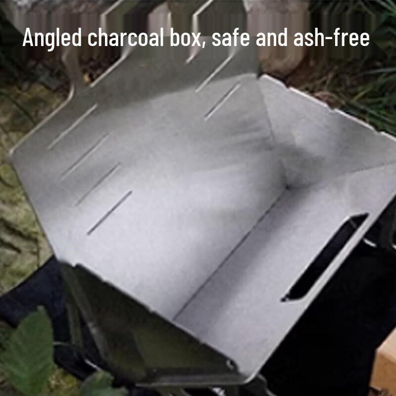 Portable Folding Stainless Steel BBQ Grill