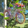 Hengende dekorasjon Livaktig design Sykkelpynt Skinnende Solfanger Fargerik Lysrefleksjon Innendørs Utendørs Dekor