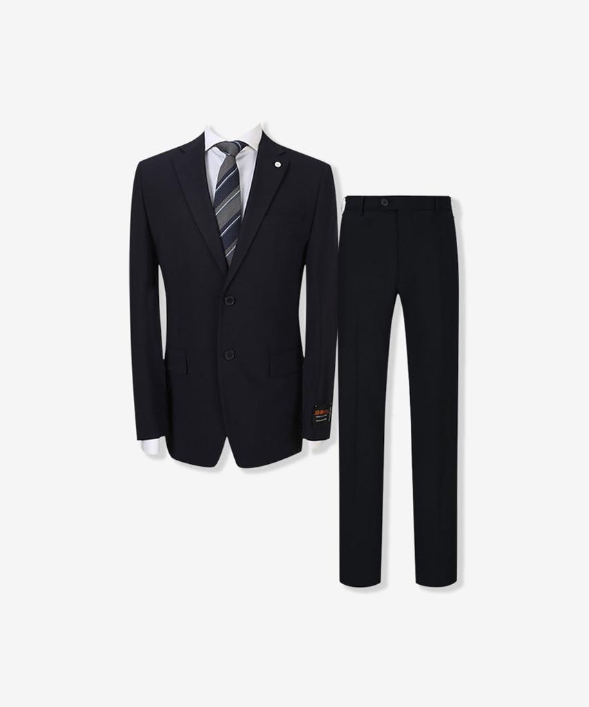 Sieg Wool Stretch Suit Set Navy (Pijac2068_Pipac2268) (B Type)
