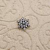 Antique Bronze Rhinestone Mickey & Butterfly Hair Clips