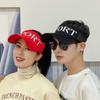 Bilyclub Sun Protection Hats For Women Men Visor Hat Chirdren Cap Letters Sport Baseball Caps Empty Top Leisure Summer Cap