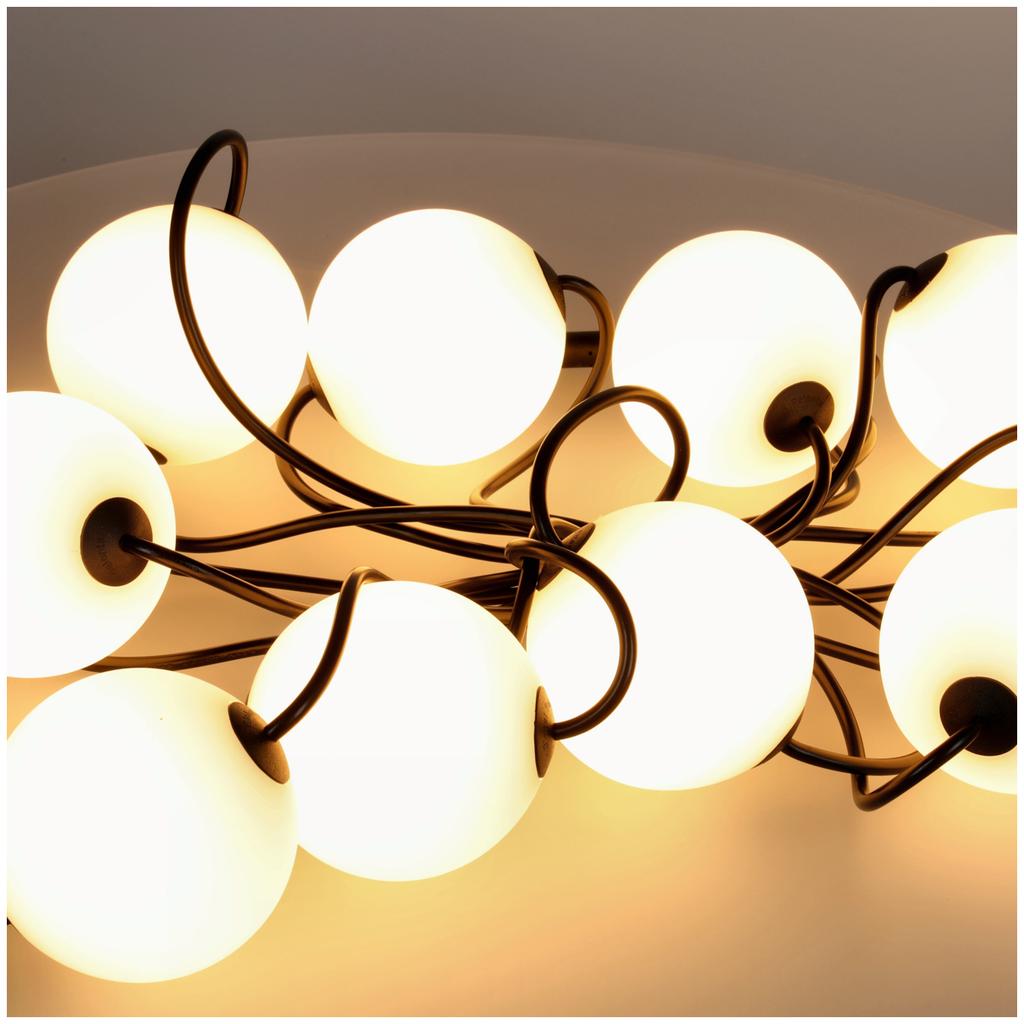 VENEZIA LED Garden Garland 7.7m 10W 10 Bulbs