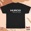 Hurco CNC Machine Tools Logo Black/Grey/Whi<wbr/>te/Navy T-Shirt Shipped from USA Unisex T-Shirt