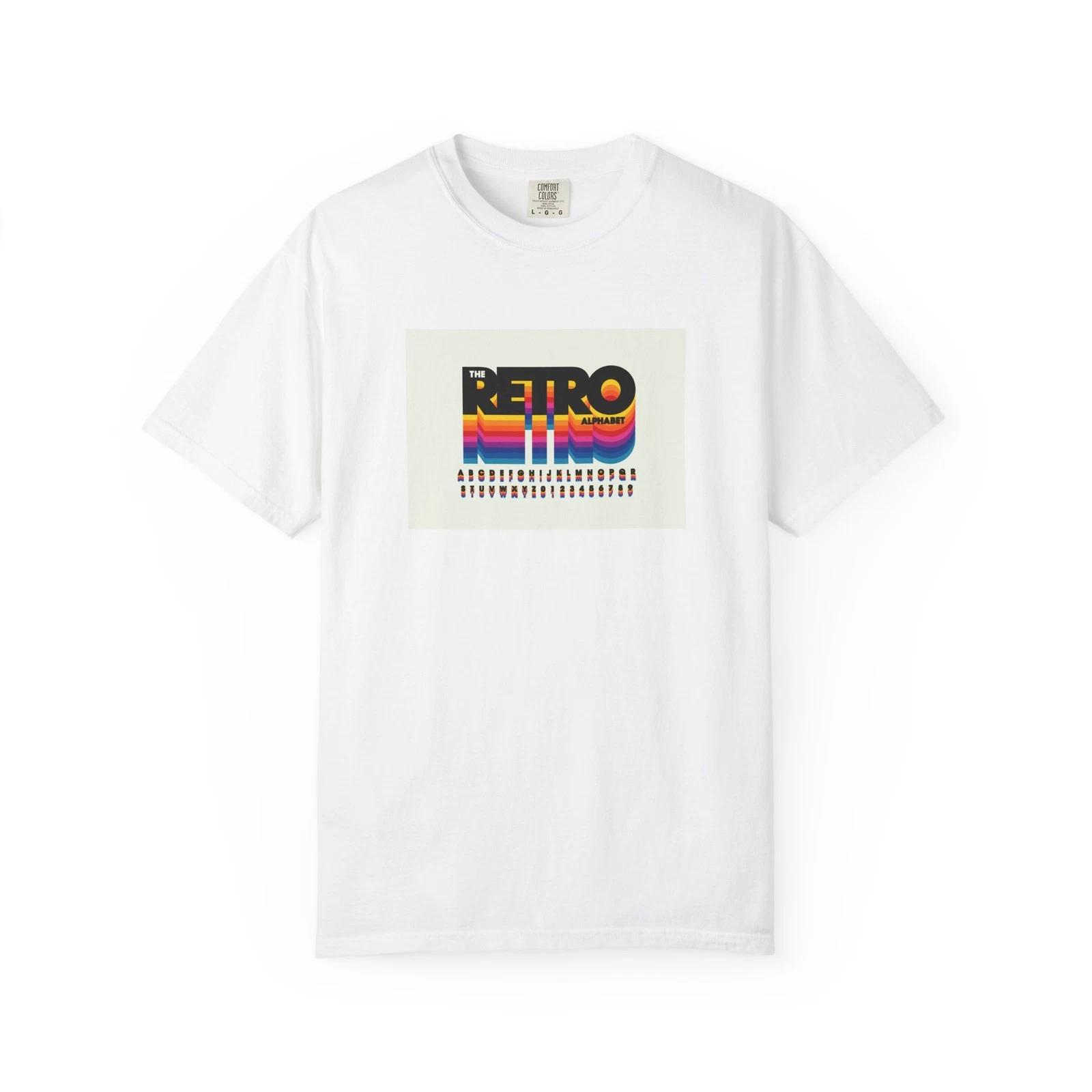 Retro Vibes graphic T-Shirt | 80s Sunset Stripes L