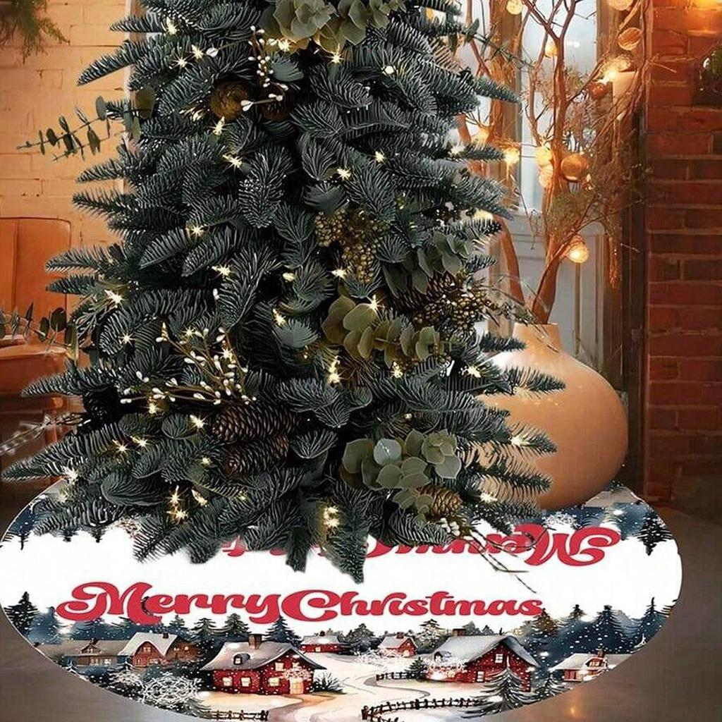 Koberec Vnitřní A Venkovní Podlahová Dekorace Vánoční Atmosféra Podložka pod Strom